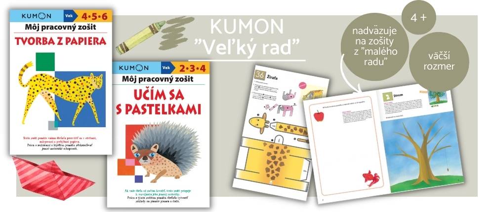 kumon - pracovne zosity